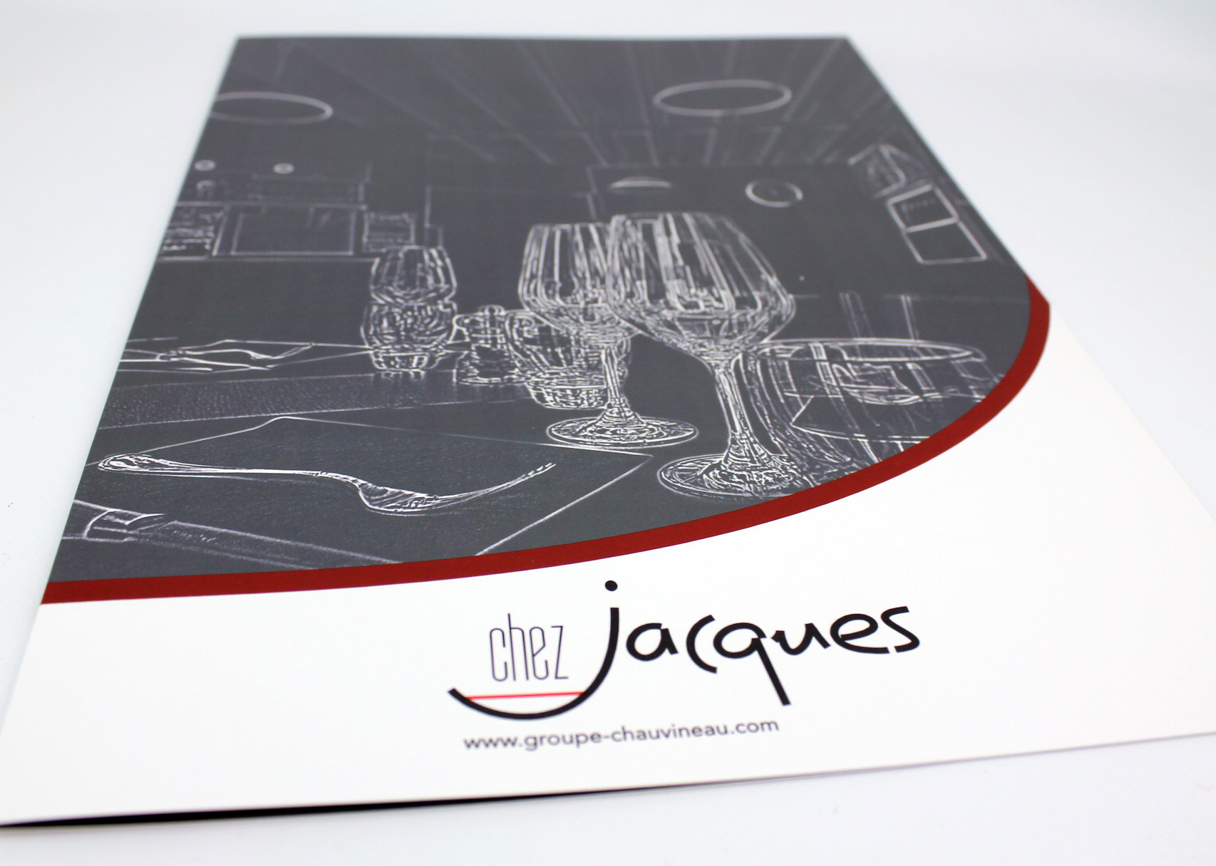 carte de restaurant Chez Jacques Bourges